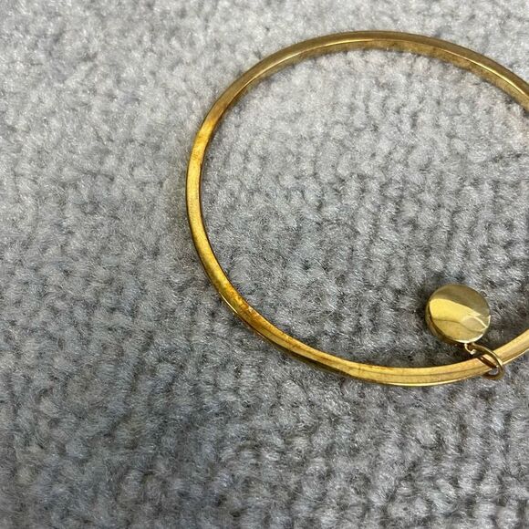 Coach 3pc Multi-Color Pave Box Bangle Bracelet Set F37602 Charm - Picture 3 of 4